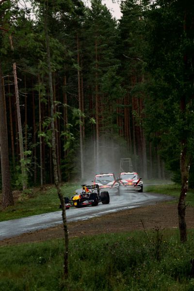 Red Bull Scandinavië trip David Coulthard Foto 3