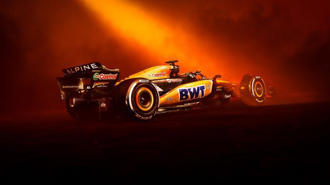 BWT Alpine Formula One Team Official Partner Xbox Indiana Jones™ livery Grand Prix van de Verenigde Staten Austin Foto 4