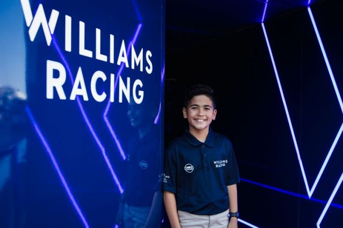 Pas 10 jaar oud en nu al opgepikt door Williams Racing Driver Academy