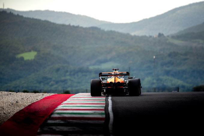 Pirelli bandentests Mugello 8 en 9 oktober 2024 Foto 7 Lando Norris