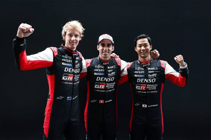 #toyota Sébastien Buemi, Brendon Hartley en Ryo Hirakawa