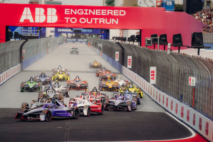 Porsche Pascal Wehrlein São Paulo E-Prix 6e FE-seizoen Foto 1