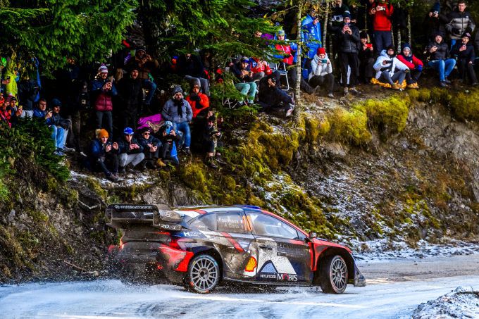 Rally Monte Carlo 2025 Foto 2 Adrien Fourmaux (FRA) en Alex Coria (BEL) Hyundai i20 N Rally1