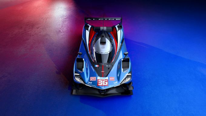 Alpine Endurance Team FIA WEC livery Alpine A424 Hypercar Foto 2