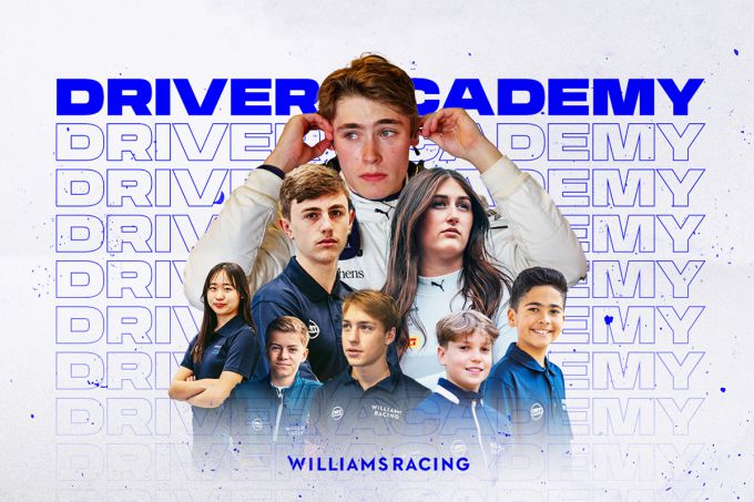 LINE-UP: Williams Racing Driver Academy is bevestigd voor seizoen 2025