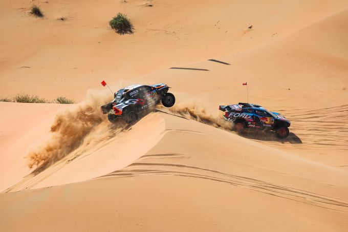 Red Bull Dakar 2025 twaalfde etappe 17 januari 2025 Foto 3 Mattias Ekstrom en Emil Bergkvist