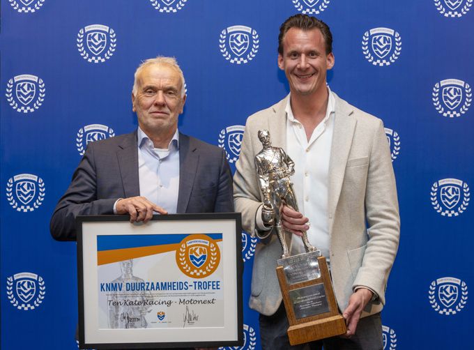 Motonext-project van Ten Kate Racing wint KNMV Duurzaamheids-Innovatie Award 2024