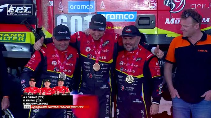 Team de Rooy FPT sluit Dakar Rally op grootste wijze af: vijfde etappezege! "Mijn droom is nog steeds..."