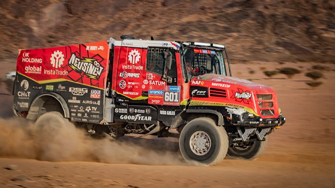 Team de Rooy FPT mengt zich in de kopgroep in de Dakar Rally 2025: "Echt technisch, sprongen en dips"