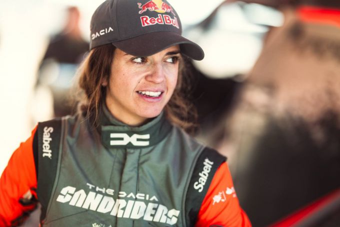 Dakar Rally - Cristina Gutierrez, een dappere dame die een puike prestatie leverde met haar snelheid en teamwork