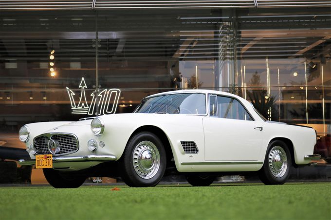 Maserati 3500GT gerestaureerd door Carrozzeria Touring Superleggera schittert op Rétromobile 2025