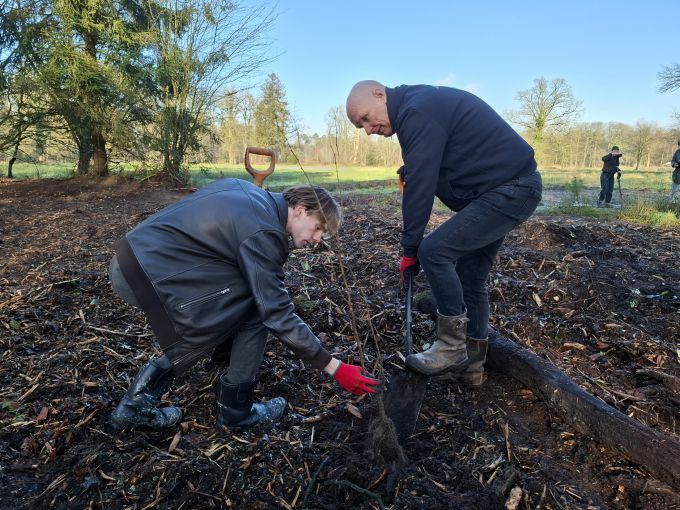 Bomen planten ELE Rally