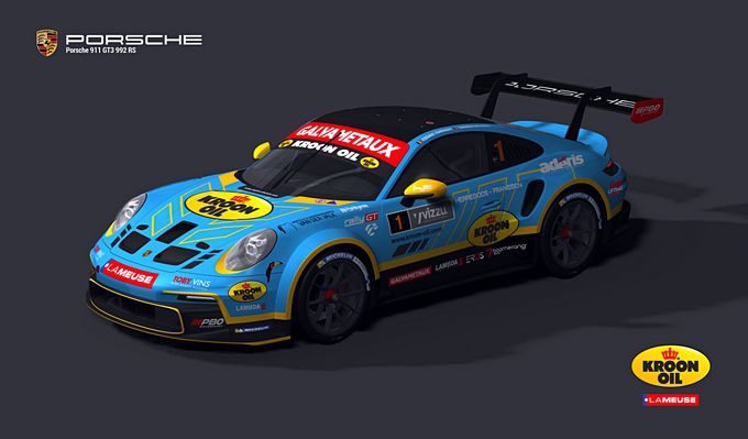 Porsche 992 Rally GT Cedric Cherain en Damien Withers in BRC 2025