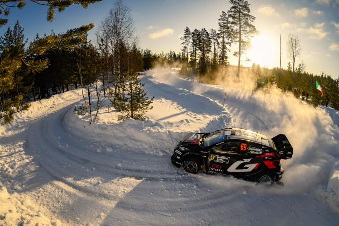 Toyota Gazoo Racing 1-2 overwinning Rally Sweden 2025 Foto 5