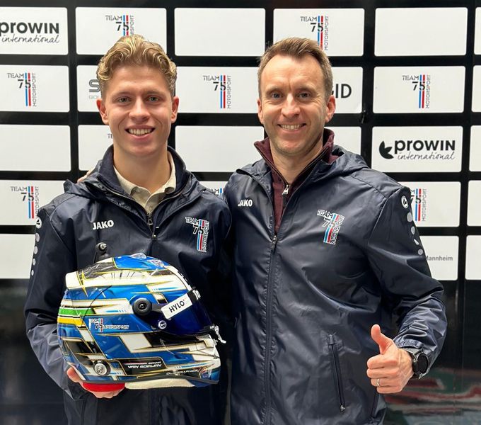 Senna van Soelen (19) met Team 75 van Timo Bernard verder in de Porsche Carrera Cup Deutschland: "Willen kampioen worden"