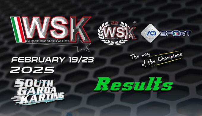 Ronde 3 van de '2025 WSK Super Master Series' op het South Garda Karting circuit