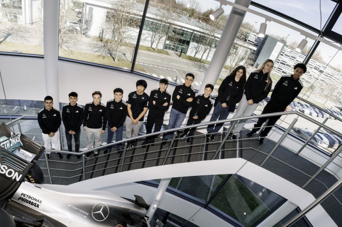 Mercedes-AMG PETRONAS F1 Team Junior Klas van 2025