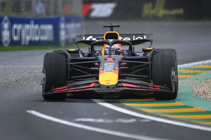 F1 GP Australië 2025 Melbourne P2 voor Max Verstappen RBCP Foto 2