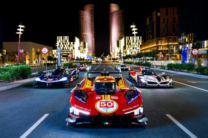 FIA WEC 2025 Qatar 1812km Ferrari 1-2-3 overwinning Foto 8