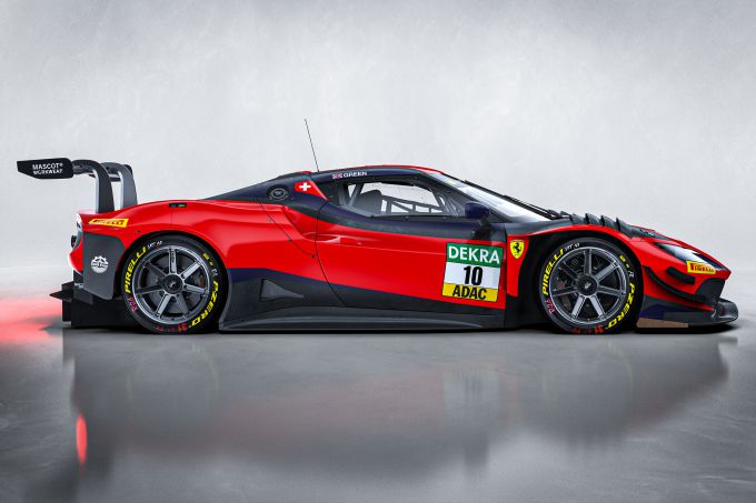DTM 2025 Emil Frey Racing Ferrari 296 GT3 Jack Aitken Ben Green Thierry Vermeuelen Verstappen.com Foto 7