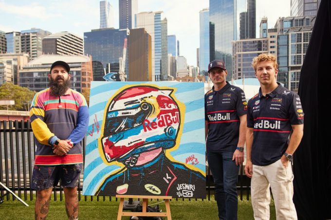 F1 GP Australië 2025 Melbourne P2 voor Max Verstappen RBCP Foto 9