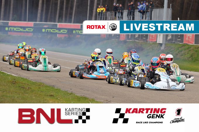 2025 Rotax Max BNL Karting Series - Race 1 op Karting Genk