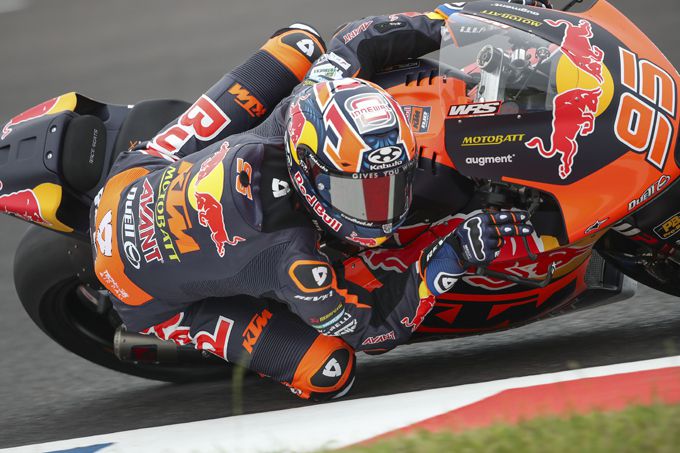 Collin Veijer start de Moto2 race in Argentinië vanaf P25