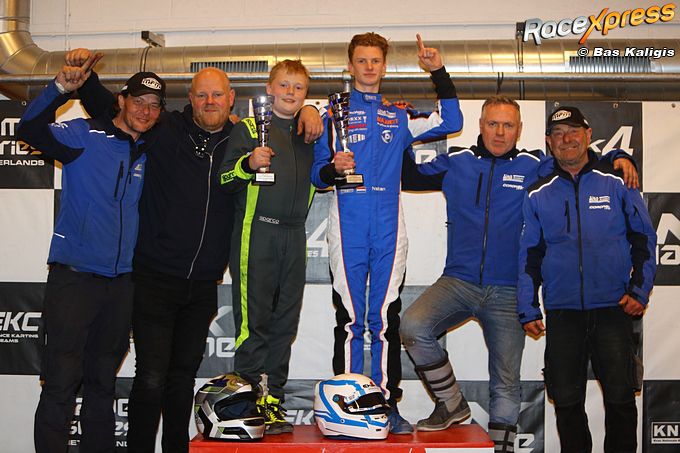 Karter Natan Hommel domineert Tijdens NK en wint met ruime voorsprong!
