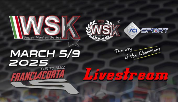 2025 WSK Super Master Series op de Franciacorta Karting Track
