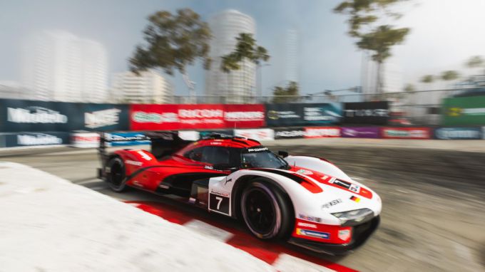 IMSA WeatherTech SportsCar Championship Grand Prix Long Beach 2025 Foto 4 Racewinnaar Nr7 Porsche 963 Tandy Nasr