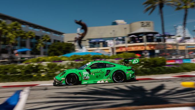 IMSA WeatherTech SportsCar Championship Grand Prix Long Beach 2025 Foto 3 Vanthoor_GTD-winnaar Rexy Porsche 911 GT3 R