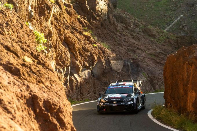 FIA World Rally Championship Rally Islas Canarias 2025 Foto 3 Ogier bergweg schaduw RBCP