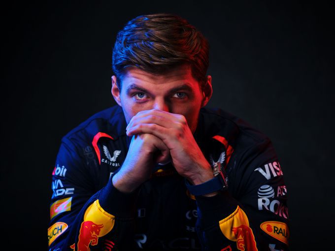 Max Verstappen F1 Red Bull peinzend