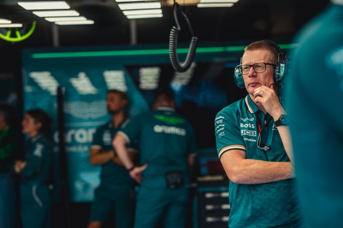 Aston Martin Aramco Formula One Team CEO Andy Cowell