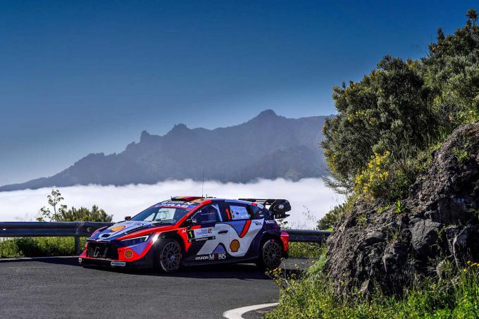 FIA WRC Rally Islas Canarias Adrien Fourmaux Hyundai