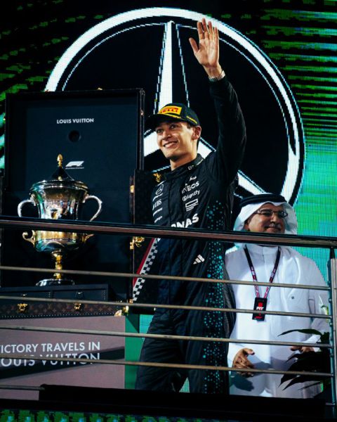 George Russell F1 Mercedes contractverlenging