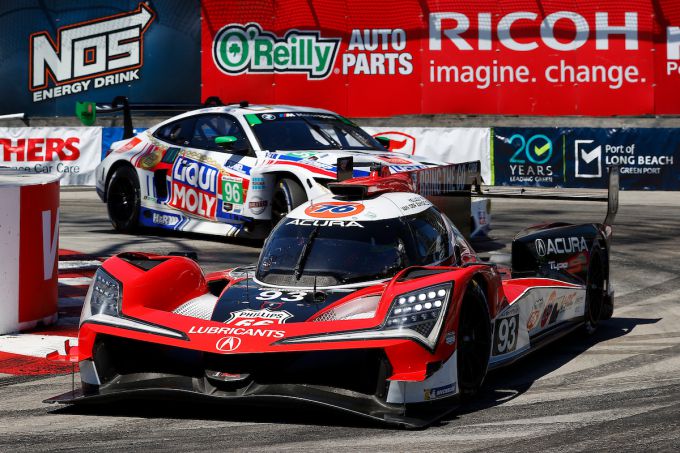IMSA WeatherTech SportsCar Championship 2025 Grad Prix van Long Beach Foto 4 Nr93 Acura Meyer Shank Racing Acura ARX-06 GTP Renger van der Zande Nick Yelloly