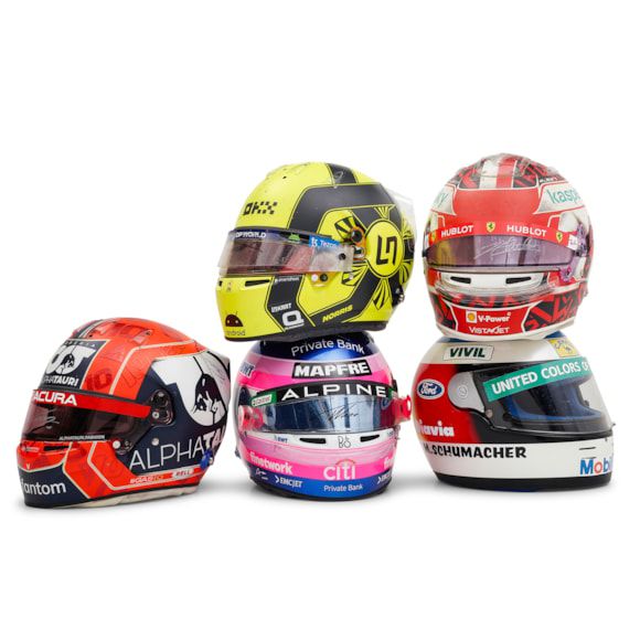 veiling Formule 1-helmen