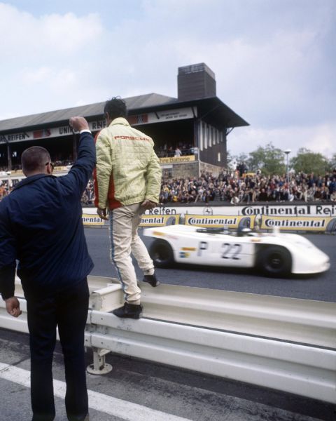 Porsche fabriekscoureur Kurt Ahrens 85e verjaardag Foto 4
