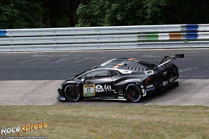 de Lamborghini Huracán GT3 EVO2 Red Bull Team ABT