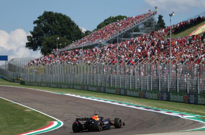 Max Verstappen win F1 Grand Prix Imola Foto 10