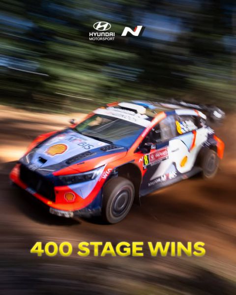 FIA WRC Rally de Portugal vrijdag Foto 8 Ott Tanak 400 stage wins