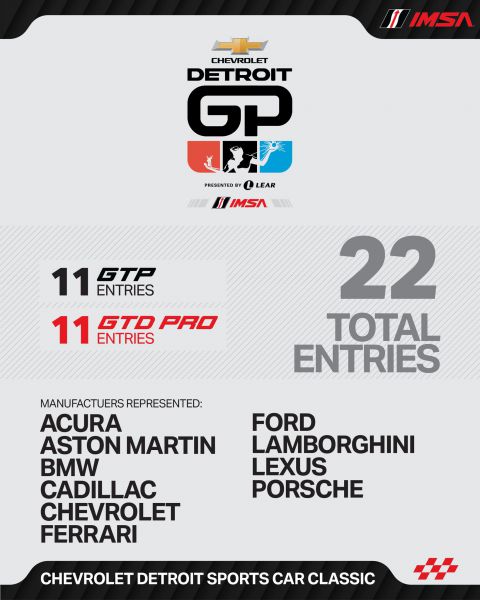 IMSA WeatherTech SportsCar Championship 2025 Chevrolet Detroit Sports Car Classic Foto 5