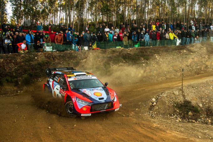 FIA WRC Rally de Portugal vrijdag Foto 1 Ott Tanak 400e etappeoverwinning