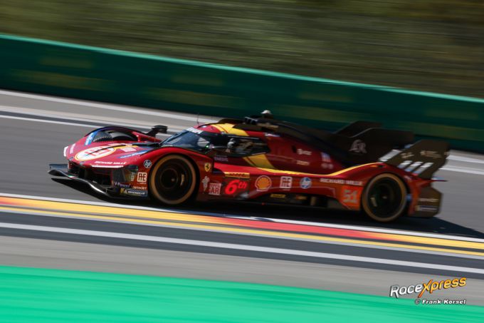 FIA World Endurance Championship 2025 6 Hours of Spa-Francorchamps win Ferrari Photo 5 by Frank Korsel