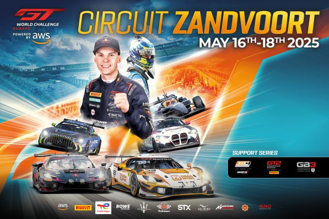 GT World Challenge Europe powered by AWS - Sprint Cup Zandvoort 2025 event banner