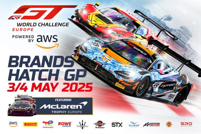 GT World Challenge Europe powered by AWS Sprint Cup Brands Hatch event poster