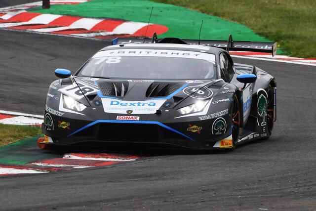 British GT 2025 Lamborghini Oulton Park 2