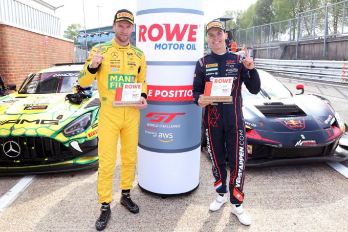 GT World Challenge Sprint Cup Brands Hatch Foto 2 Pole position voor Maro Engel en Thierry Vermeulen