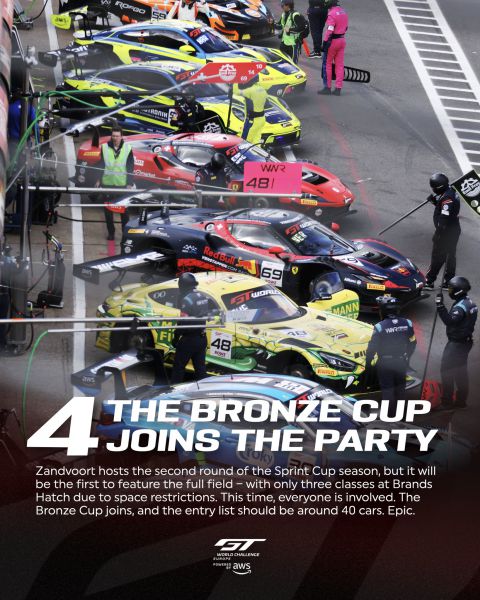 GT World Challenge Europe powered by AWS - Sprint Cup Zandvoort 2025 Foto 17